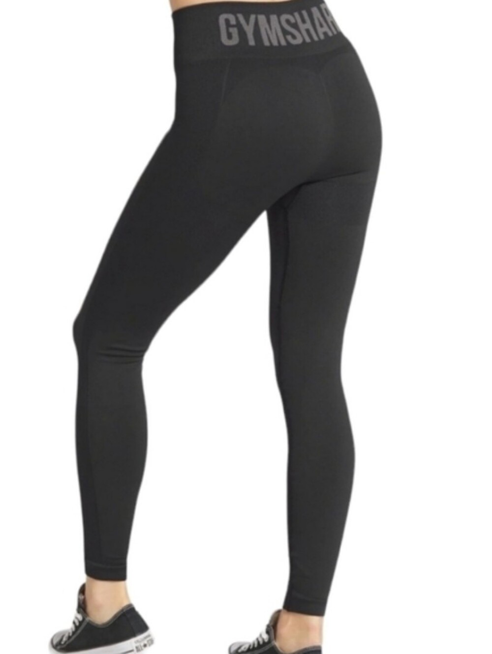 Gymshark Womens Black Flex High Waisted Leggings